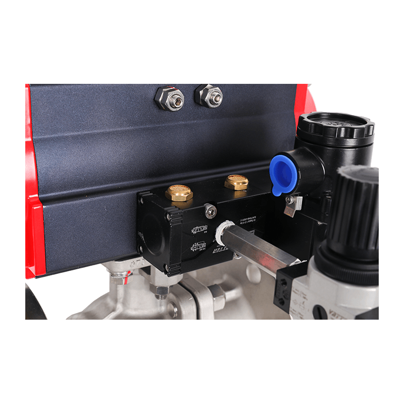 বায়ুসংক্রান্ত বিস্ফোরণ-প্রমাণ ফ্ল্যাঞ্জড বল ভালভ