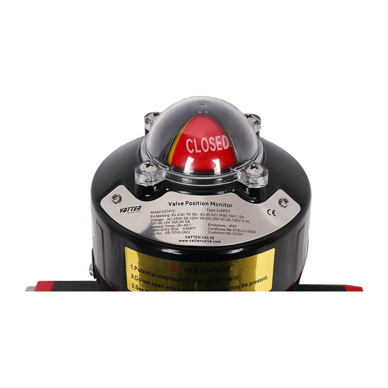 বায়ুসংক্রান্ত বিস্ফোরণ-প্রমাণ ফ্ল্যাঞ্জড বল ভালভ