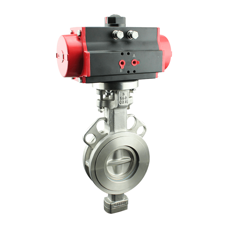 বায়ুসংক্রান্ত হার্ড-সীল প্রজাপতি ভালভ