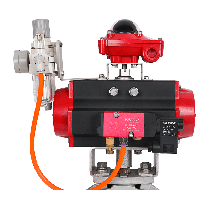 বায়ুসংক্রান্ত পাউডার প্রজাপতি ভালভ