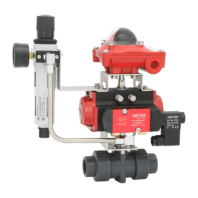 বায়ুসংক্রান্ত পিভিসি বল ভালভ